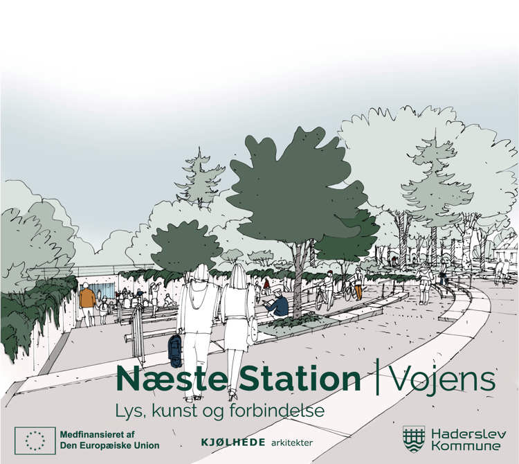 Projektet “Næste Station – Lys, Kunst og Forbindelse” er medfinansieret af Den Europæiske Union gennem Den Europæiske Regionalfond.